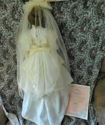 victorian bride warrior back